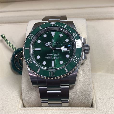 Rolex Hulk submariner price